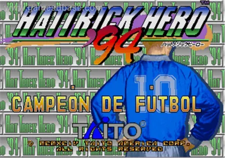Portada de Hat Trick Hero ’94