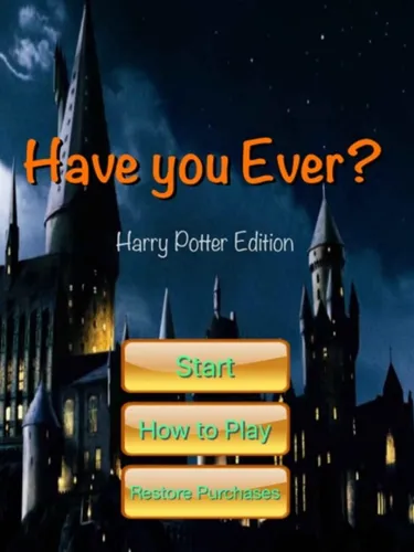 Portada de Have You Ever? – Harry Potter Edition