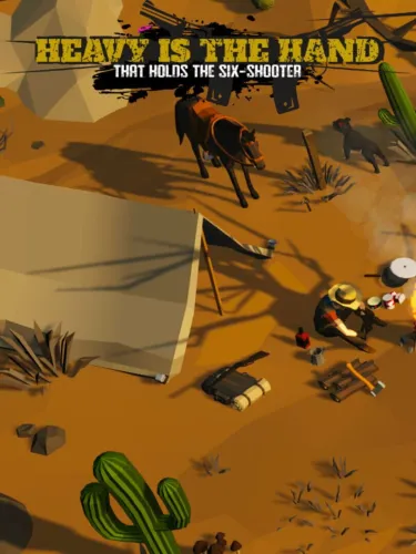 Portada de Heavy is the Hand that Holds the Six-Shooter