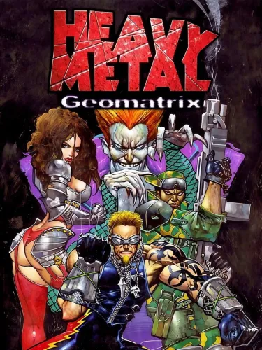Portada de Heavy Metal: Geomatrix