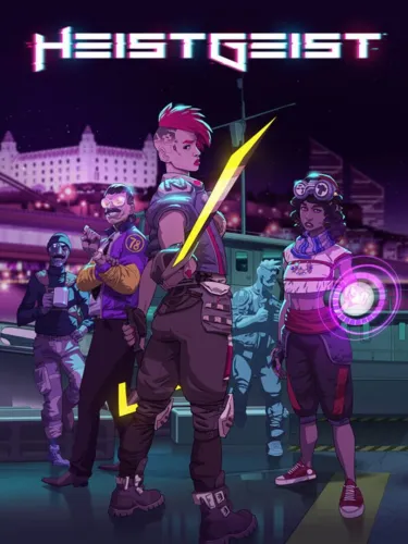 Portada oficial del videojuego HeistGeist