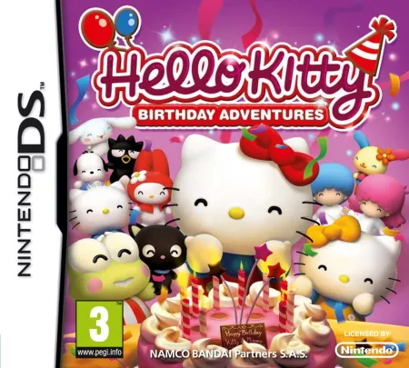 Portada de Hello Kitty Birthday Adventures