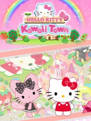 Portada de Hello Kitty Kawaii Town