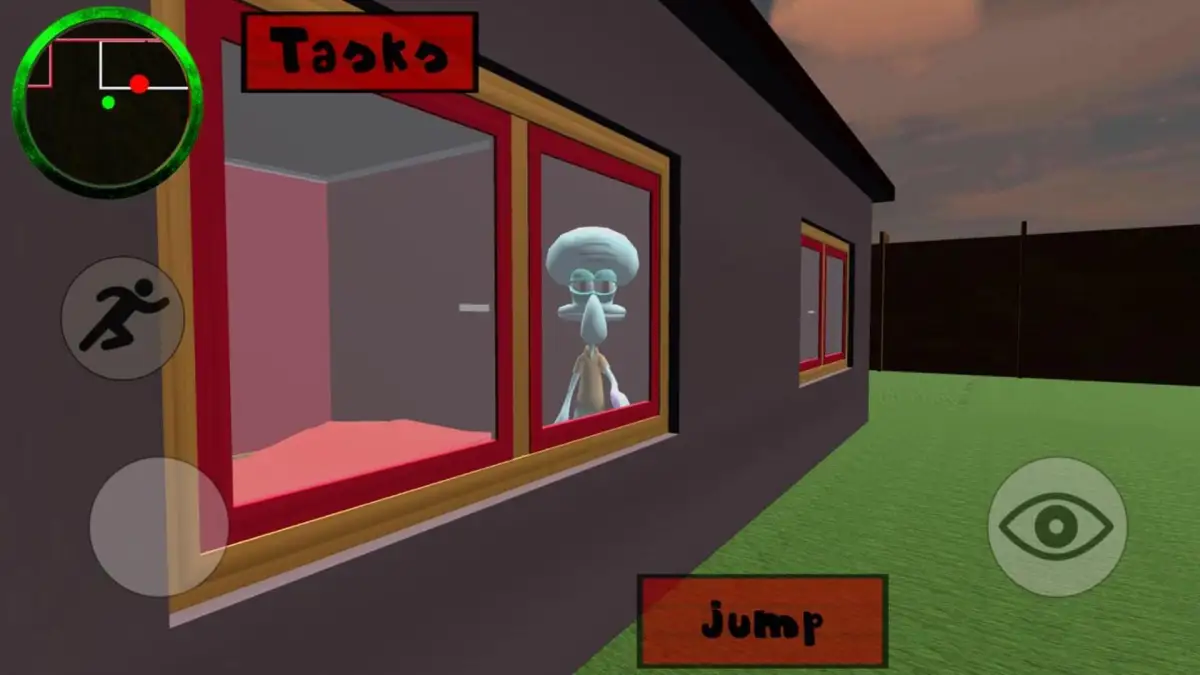 Hello Squidward. Sponge Bob’s Neighbor 3D