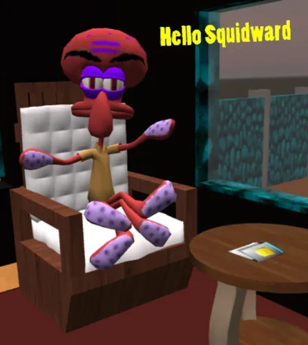 Portada de Hello Squidward. Sponge Bob’s Neighbor 3D