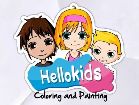 Portada de Hellokids: Vol. 1 – Coloring and Painting