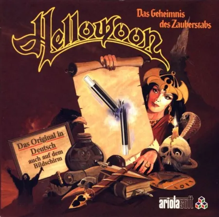 Portada de Hellowoon: Das Geheimnis des Zauberstabs