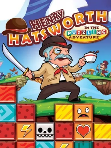 Portada de Henry Hatsworth in the Puzzling Adventure