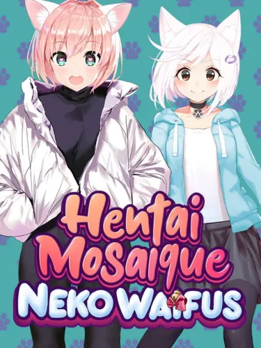 Portada oficial del videojuego Hentai Mosaique Neko Waifus