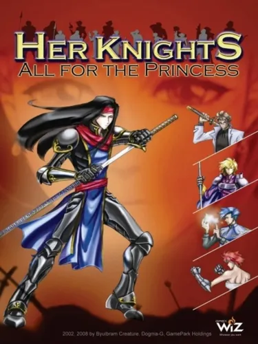 Portada de Her Knights: All for the Princess