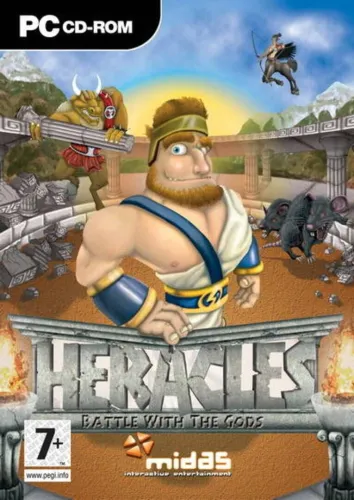 Portada de Heracles: Battle with the Gods