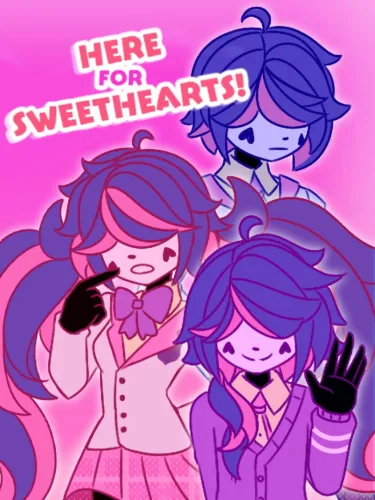 Portada oficial del videojuego Here For Sweethearts