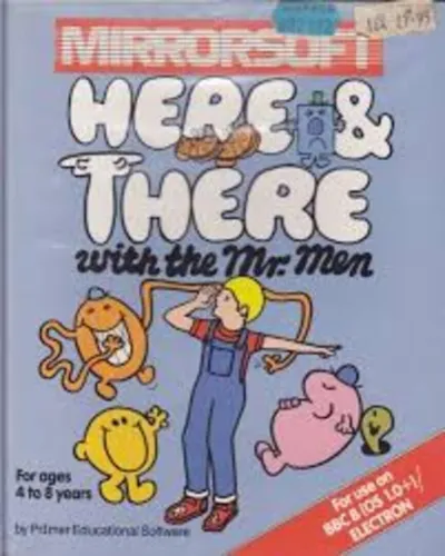 Portada oficial del videojuego Here & There with the Mr. Men