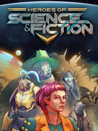 Portada de Heroes of Science and Fiction