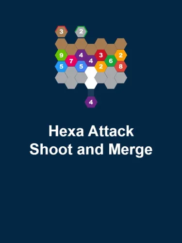 Portada de Hexa Attack Puzzle: Shoot n Merge Numbers