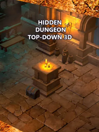 Portada de Hidden Dungeon Top-Down 3D