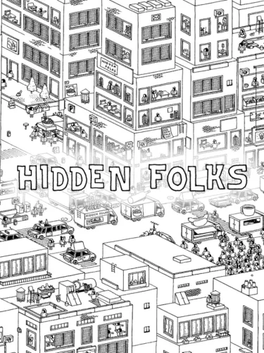 Portada oficial del videojuego Hidden Folks