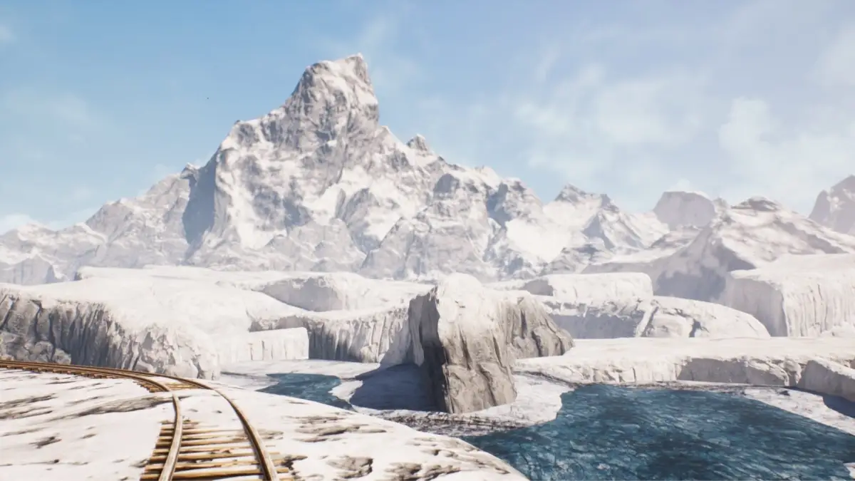 High Mountain Roller Coaster VR