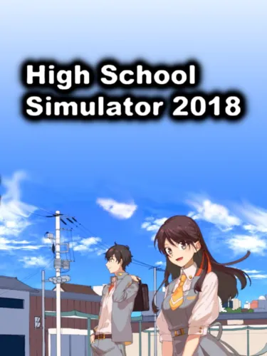 Portada oficial del videojuego High School Simulator 2018