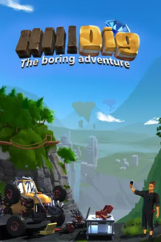 Portada de Hill Dig: The Boring Adventure