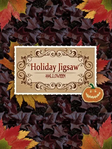 Portada de Holiday Jigsaw Halloween