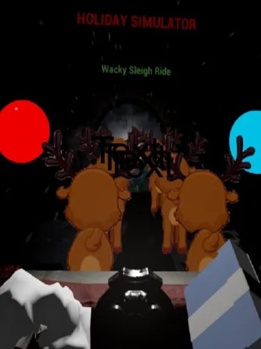 Portada de Holiday Simulator : Wacky Sleigh Ride