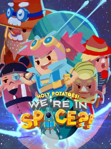 Portada oficial del videojuego Holy Potatoes! We’re in Space?!