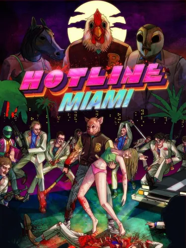 Portada de Hotline Miami