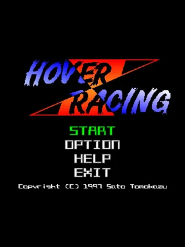 Portada oficial del videojuego Hover Racing