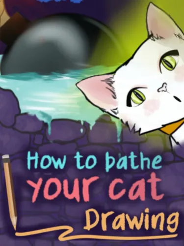 Portada de How to Bathe Your Cat: Drawing