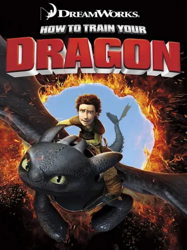 Portada oficial del videojuego How to Train Your Dragon