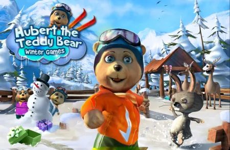 Portada de Hubert the Teddy Bear: Winter Games
