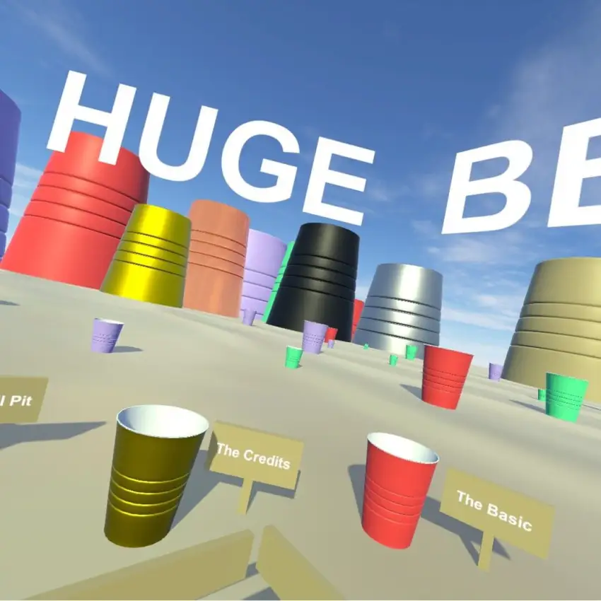 Huge Beer Pong Challenges VR