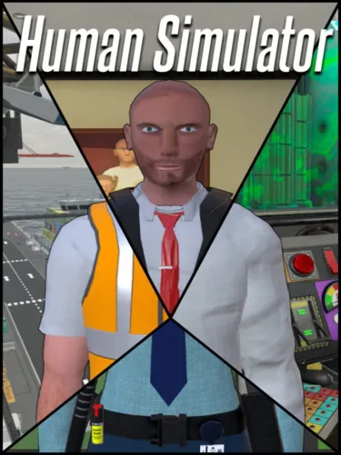 Portada de Human Simulator