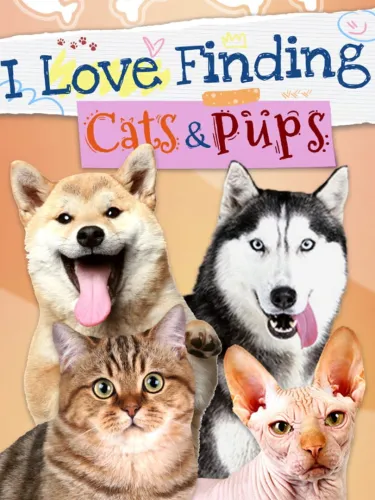 Portada de I Love Finding Cats & Pups