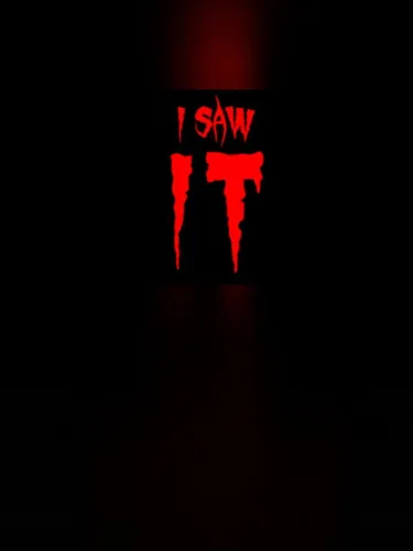 Portada de I saw IT
