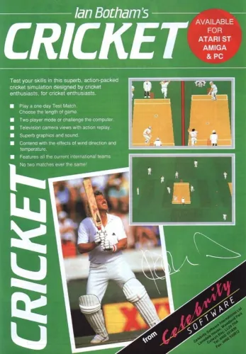 Portada de Ian Botham’s Cricket
