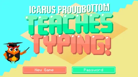 Portada de Icarus Proudbottom Teaches Typing