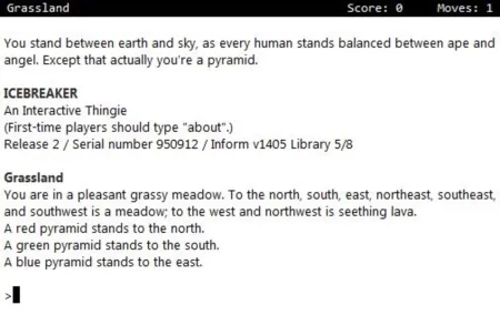 Portada de Icebreaker: The Text Adventure