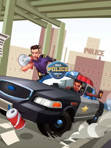 Portada de Idle Police Tycoon