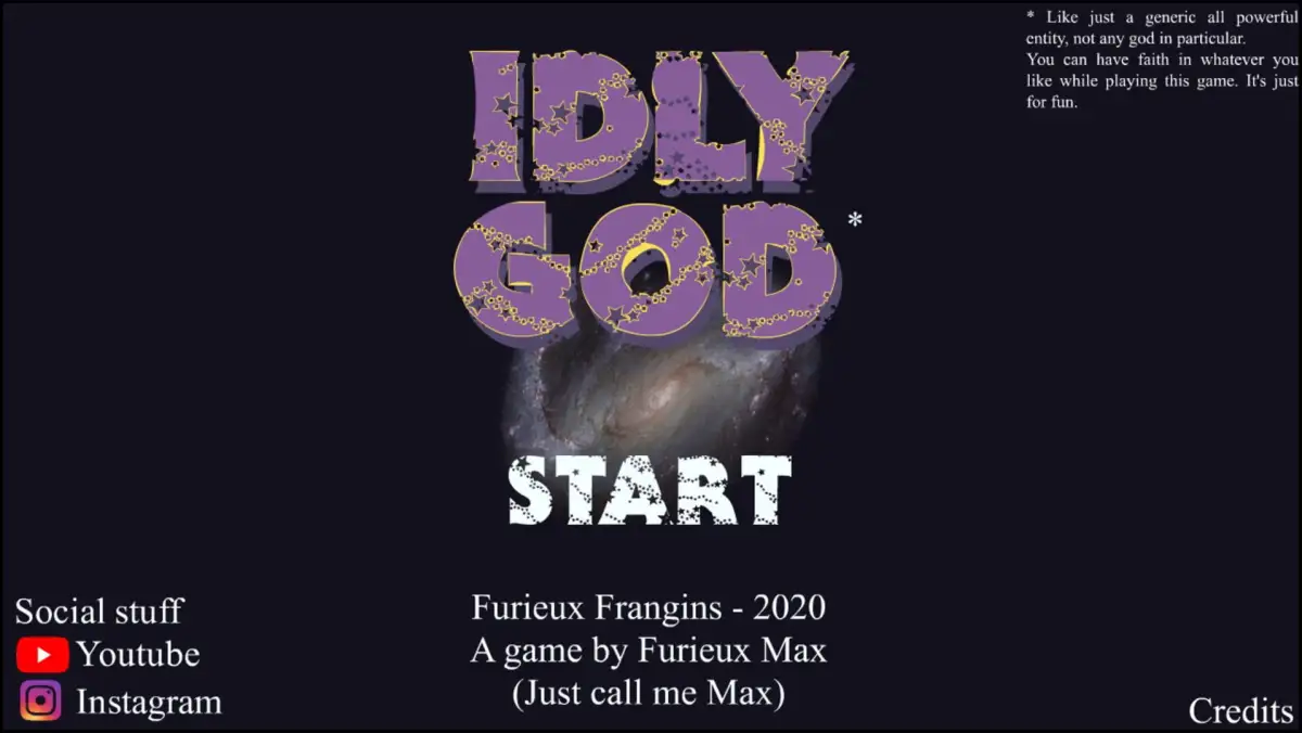 Portada de Idly God