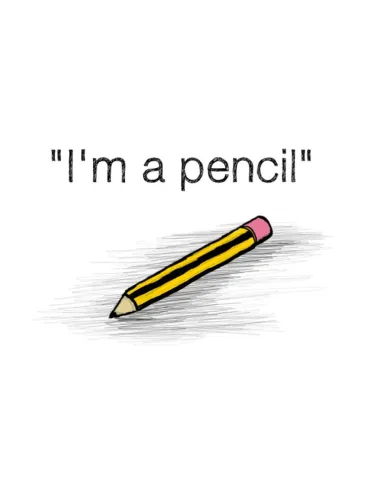 Portada oficial del videojuego I’m A Pencil