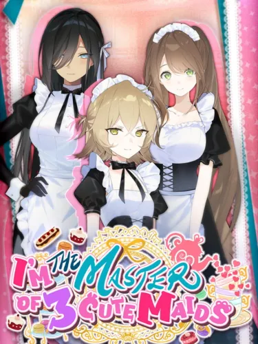 Portada oficial del videojuego I’m the Master of 3 Cute Maids