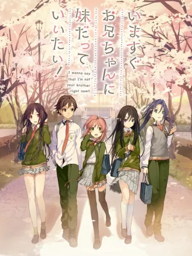 Portada de Ima Sugu Onii-chan ni Imouto da tte Iitai!