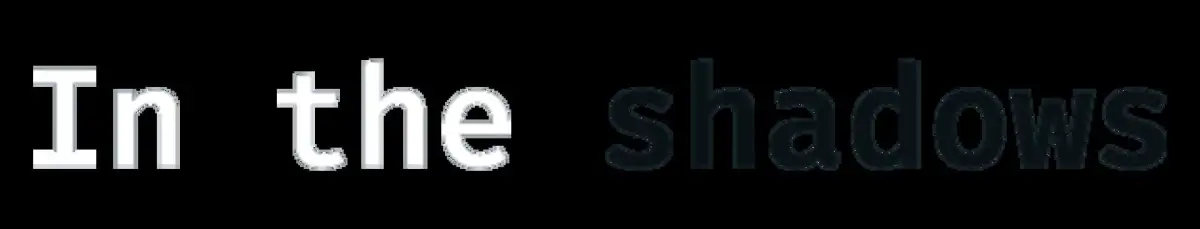 Portada de In the Shadows