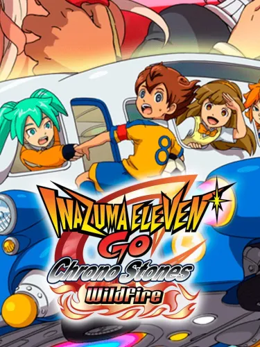 Portada de Inazuma Eleven GO: Chrono Stones – Wildfire