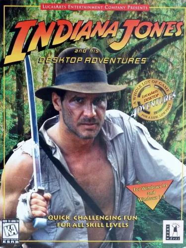 Portada de Indiana Jones and His Desktop Adventures