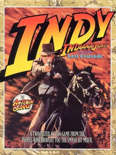 Portada de Indiana Jones and the Last Crusade: The Action Game
