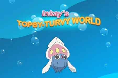 Portada oficial del videojuego Inkay’s Topsy-Turvey World