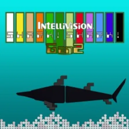 Portada de Intellivision Shark! Shark! Gen2